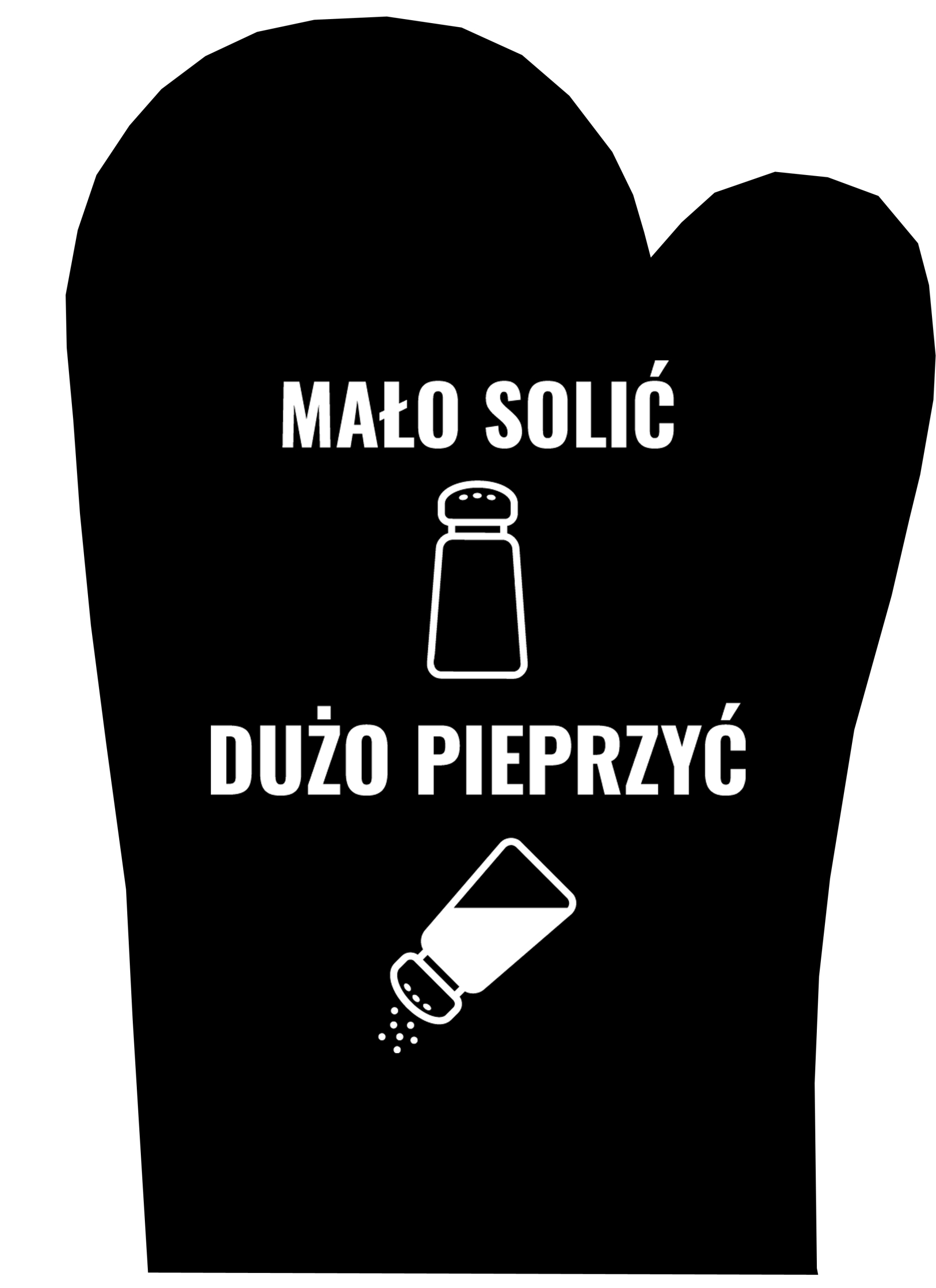 rękawica kuchenna mało solić