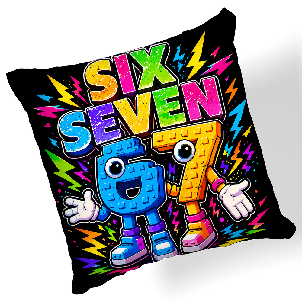 Poduszka sixseven kolorowa