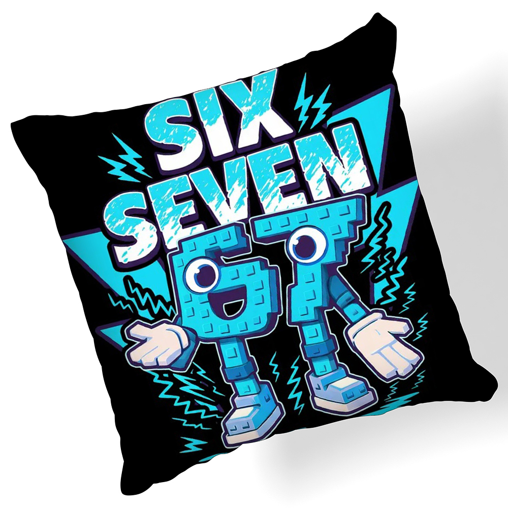 Poduszka sixseven czarna